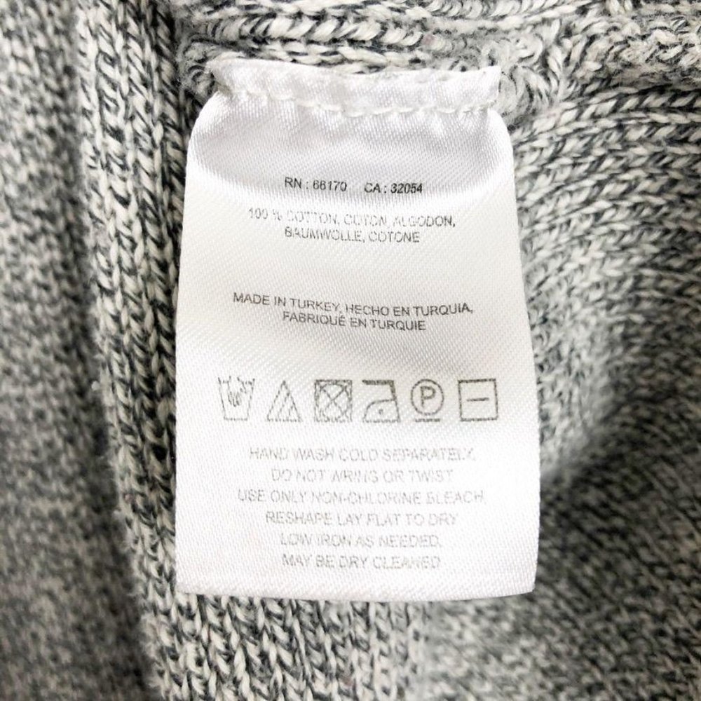 Anthropologie Fairview Oversized Sweater Gray S - Picture 12 of 12